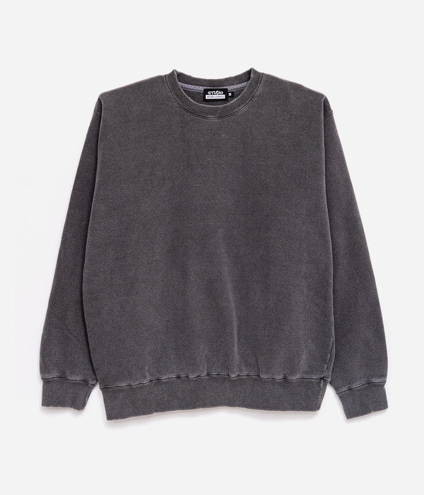 STUDIO WEAREALLANIMALS "LIFE" SWEATSHIRT BLACK/BLACK - WEAREALLANIMALS