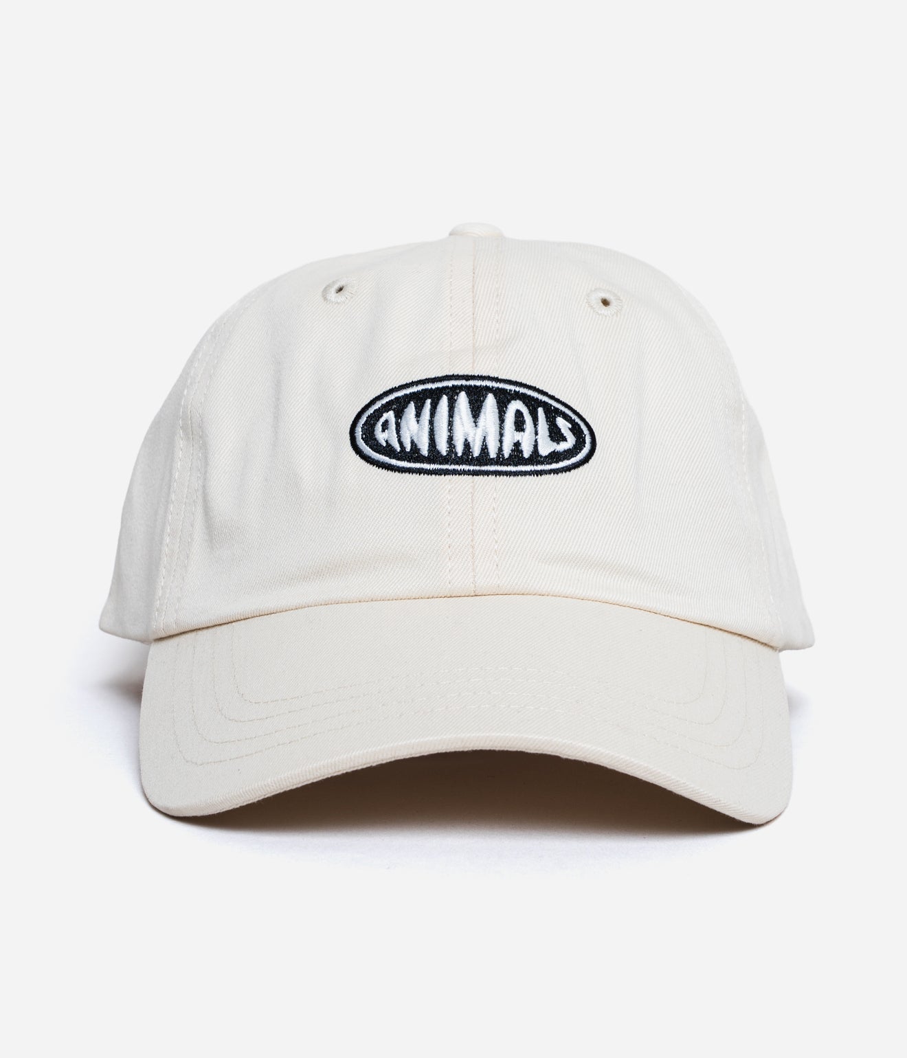 STUDIO WEAREALLANIMALS "Oval Logo CAP" OFF WHITE - WEAREALLANIMALS