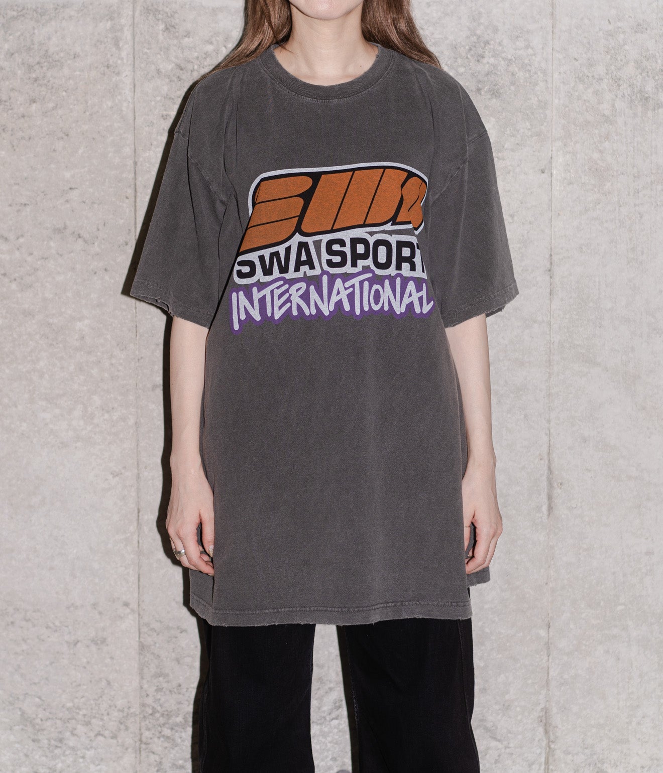 STUDIO WEAREALLANIMALS "SWA Sport S/S T - SHIRT" BLACK - WEAREALLANIMALS