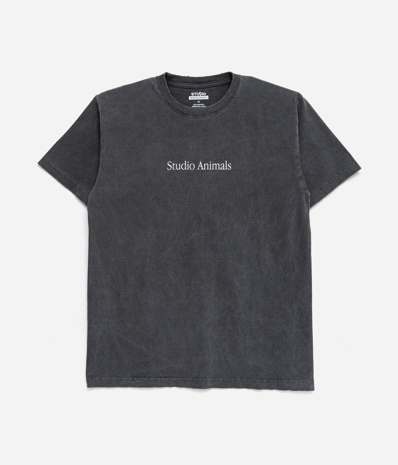 STUDIO WEAREALLANIMALS "Think T - SHIRT" BLACK - WEAREALLANIMALS