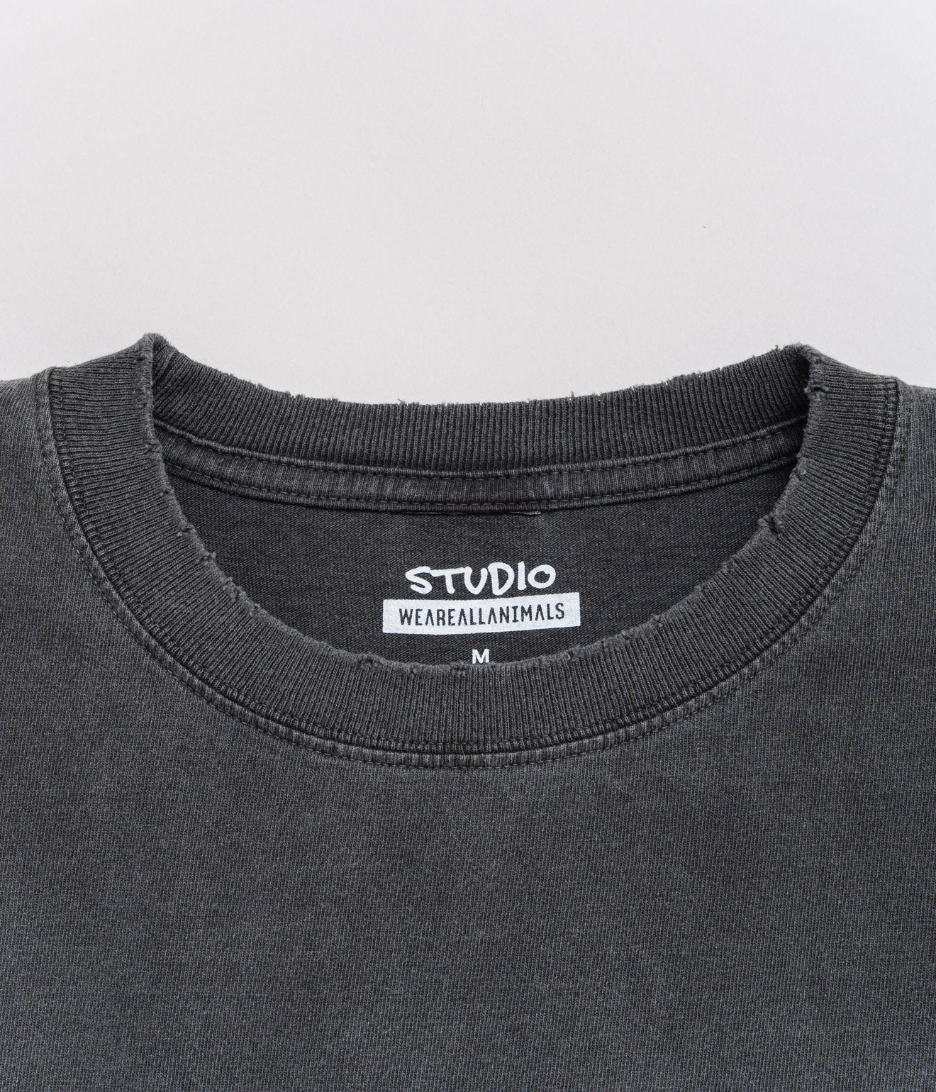 STUDIO WEAREALLANIMALS "Umlaut T - SHIRT" BLACK - WEAREALLANIMALS