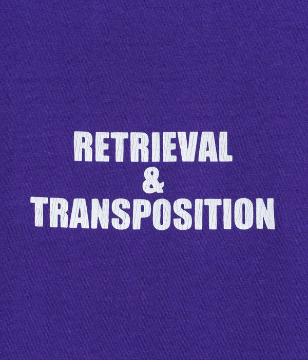 STUDIO WEAREALLANIMALS "Umlaut T - SHIRT" PURPLE - WEAREALLANIMALS