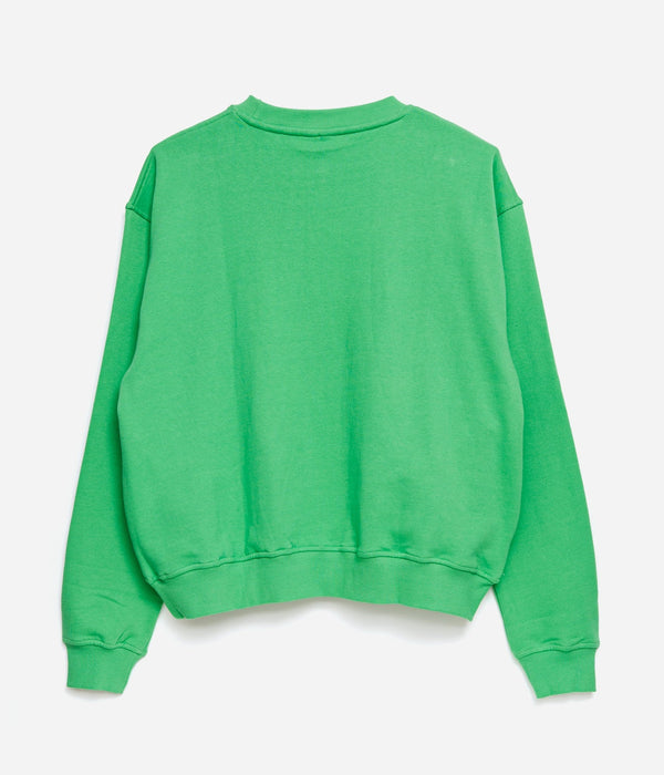 THE SALVAGES "PROPAGANDA BEAR SWEATER" ISLAND GREEN - WEAREALLANIMALS