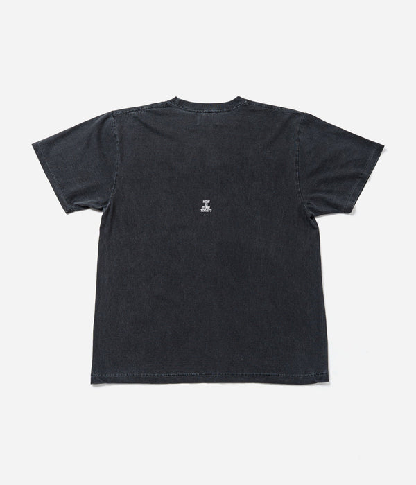 TODAY edition "MANCHESTER SS Tee" BLACK - WEAREALLANIMALS