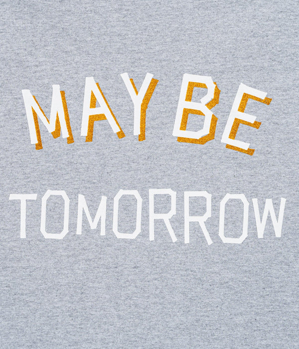 TODAY edition "TOMORROW" SS Tee GRAY - WEAREALLANIMALS