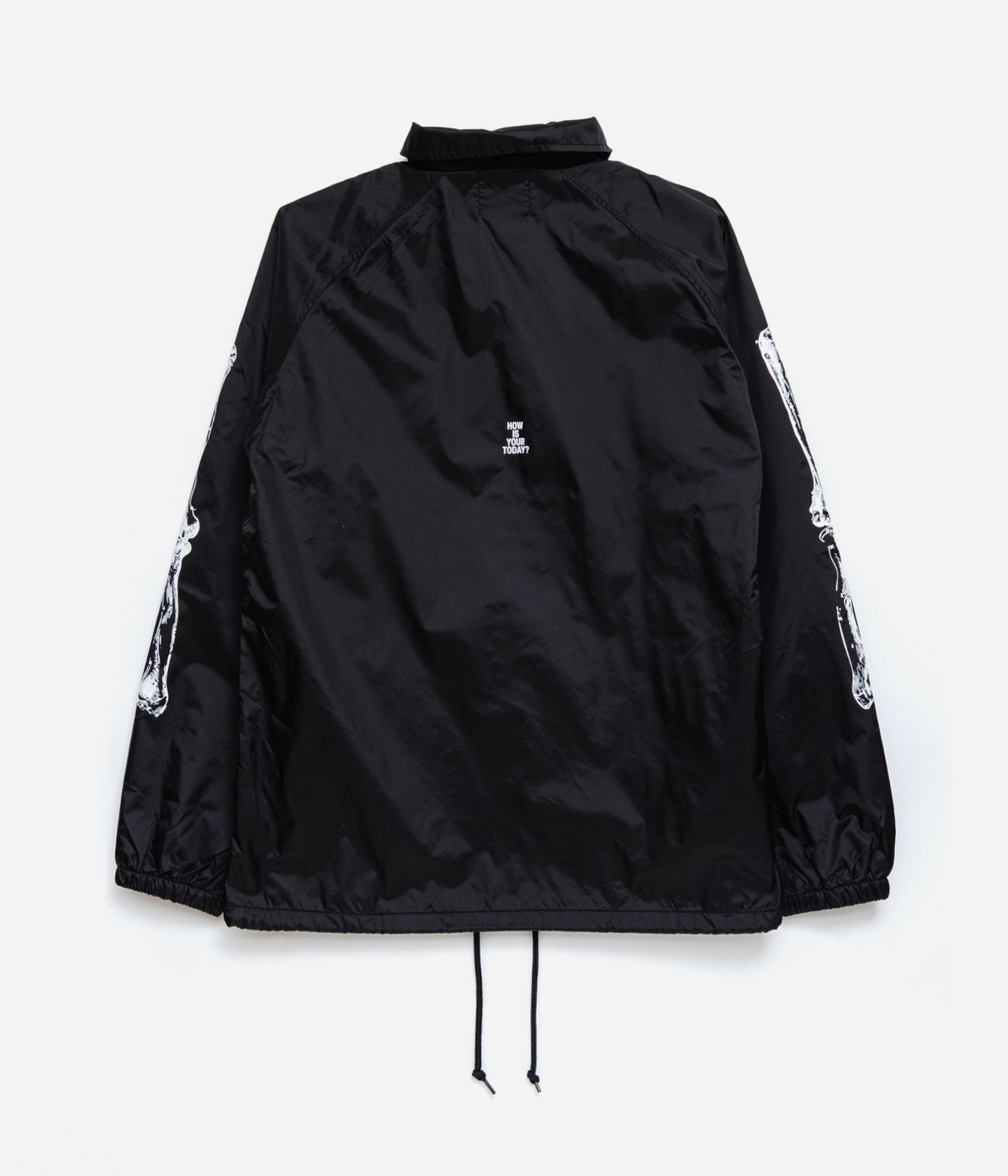 TODAY edition "TROMPE L'OEIL Coach Jacket" BLACK - WEAREALLANIMALS