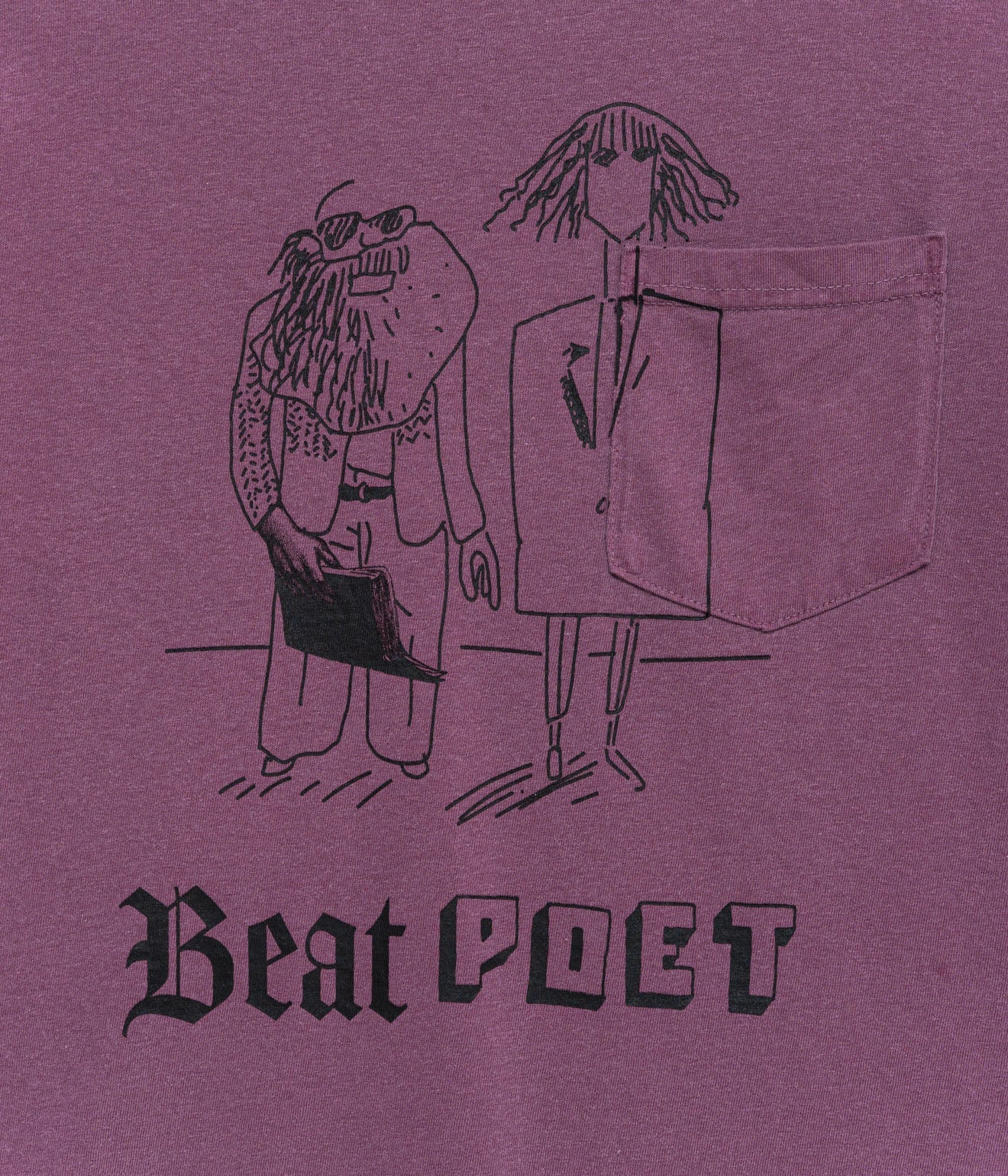 TODAY edition "VILLAGE 03 SS Tee" PURPLE - WEAREALLANIMALS