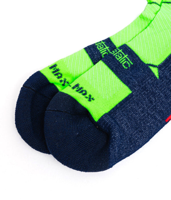 WILDERNESS WEAR "COOLMAX® X - STATIC® RACE" Navy/Lime - WEAREALLANIMALS