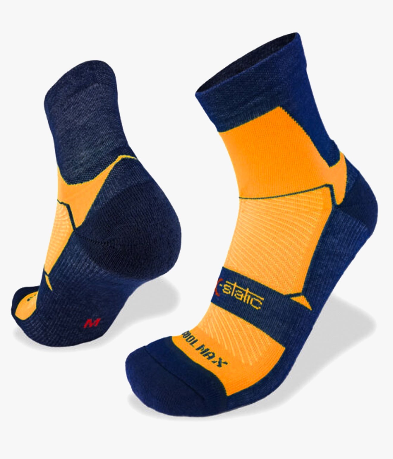 WILDERNESS WEAR "COOLMAX® X - STATIC® RACE" Navy/Orange - WEAREALLANIMALS