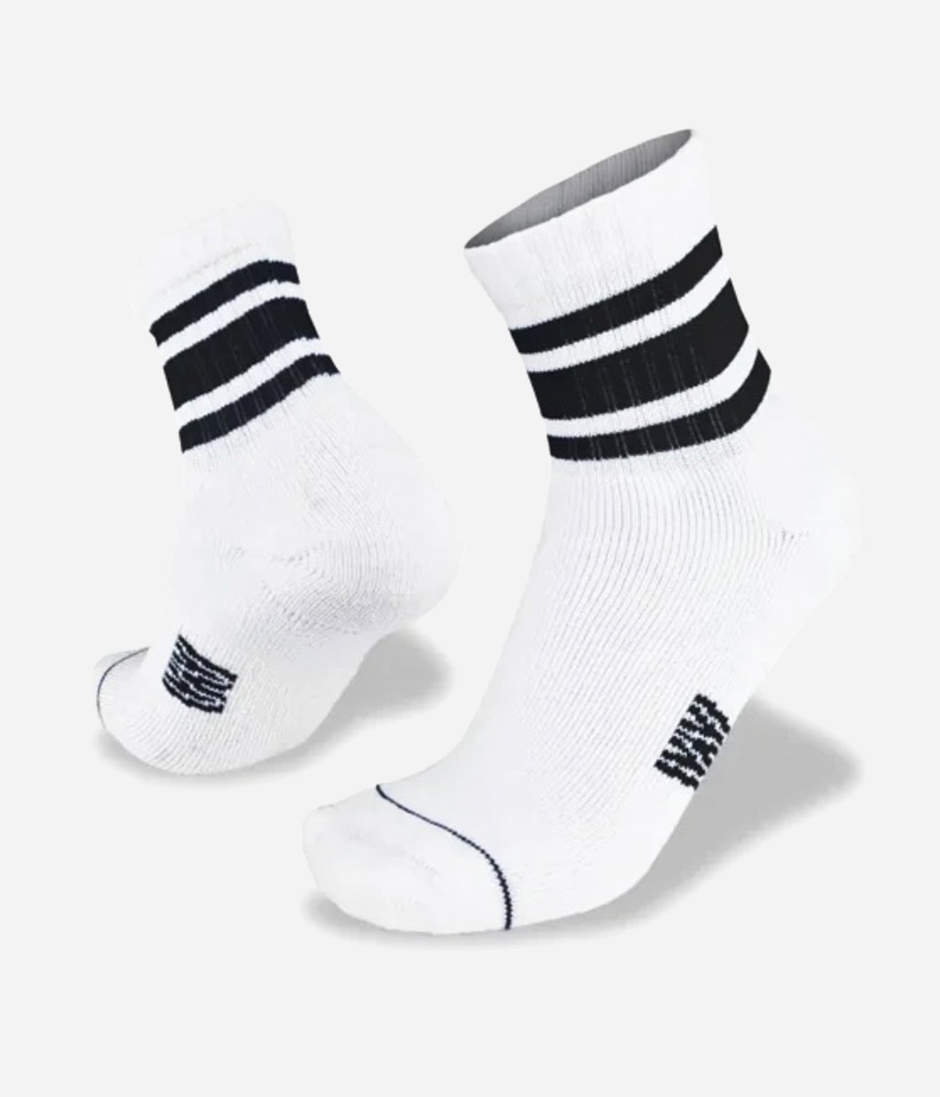 WILDERNESS WEAR "RETRO ACTIVE Q" White/Black - WEAREALLANIMALS