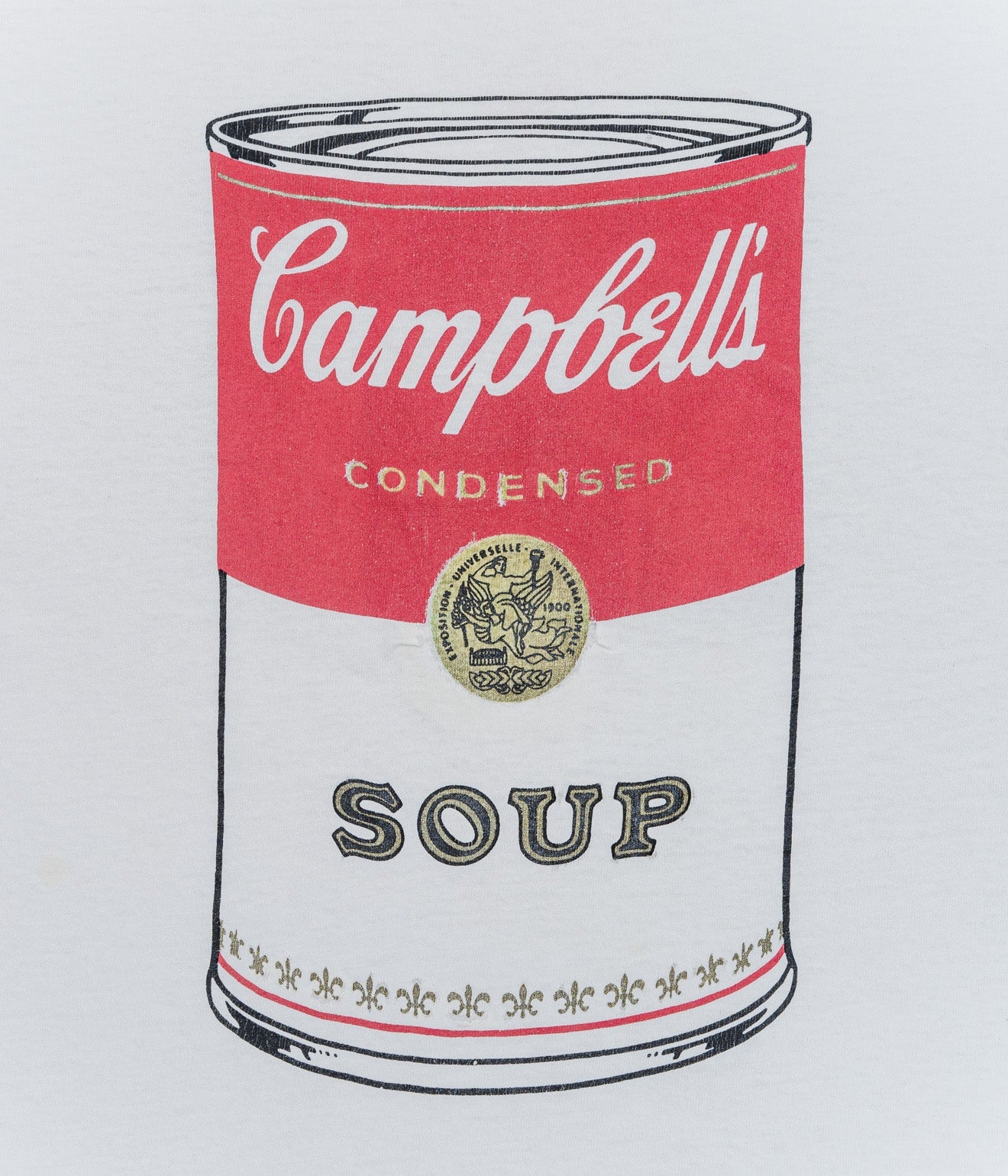 90's "Campbell's Soup Can" T-SHIRT WHITE - WEAREALLANIMALS