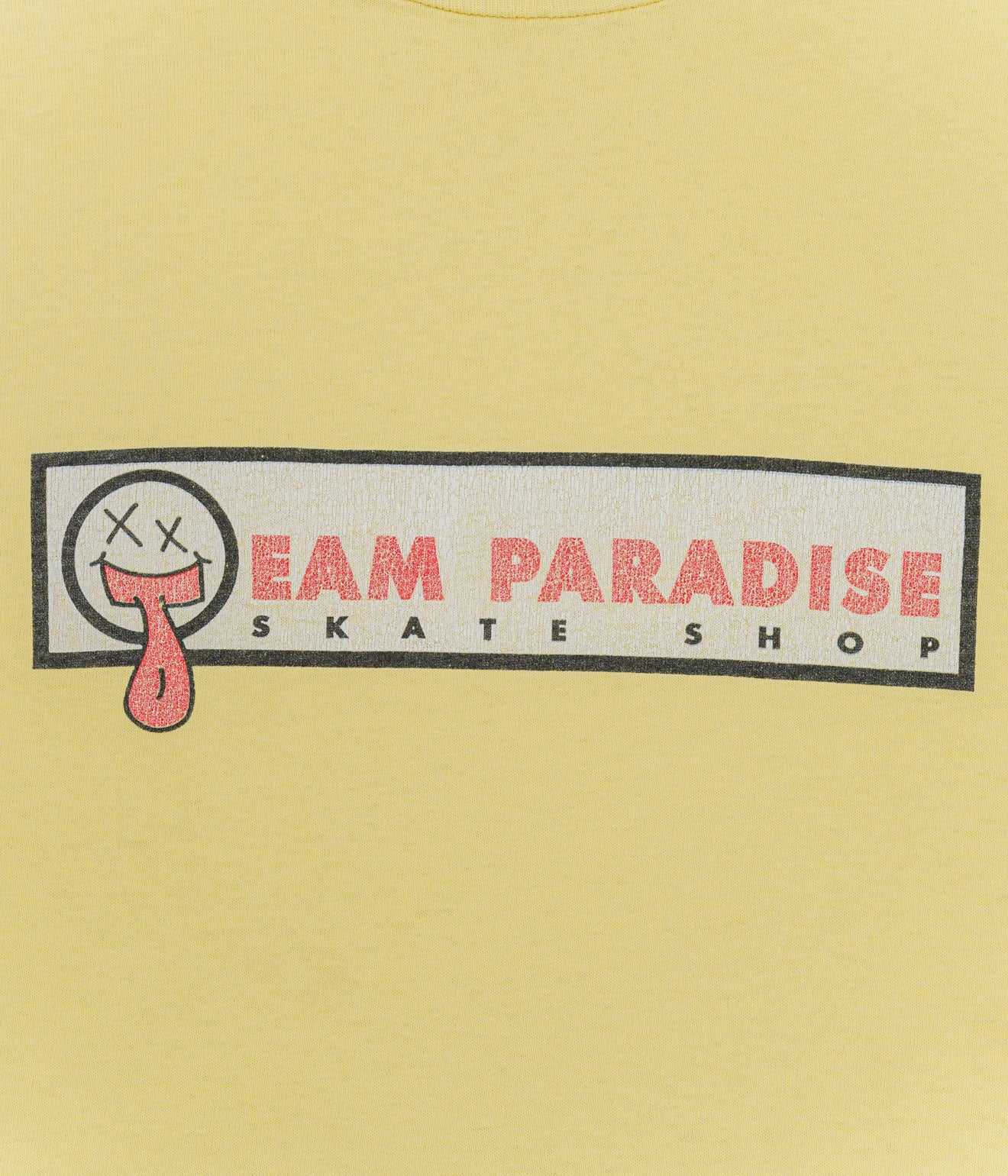 90's "TEAM PARADISE SKATE SHOP" T-SHIRT - WEAREALLANIMALS