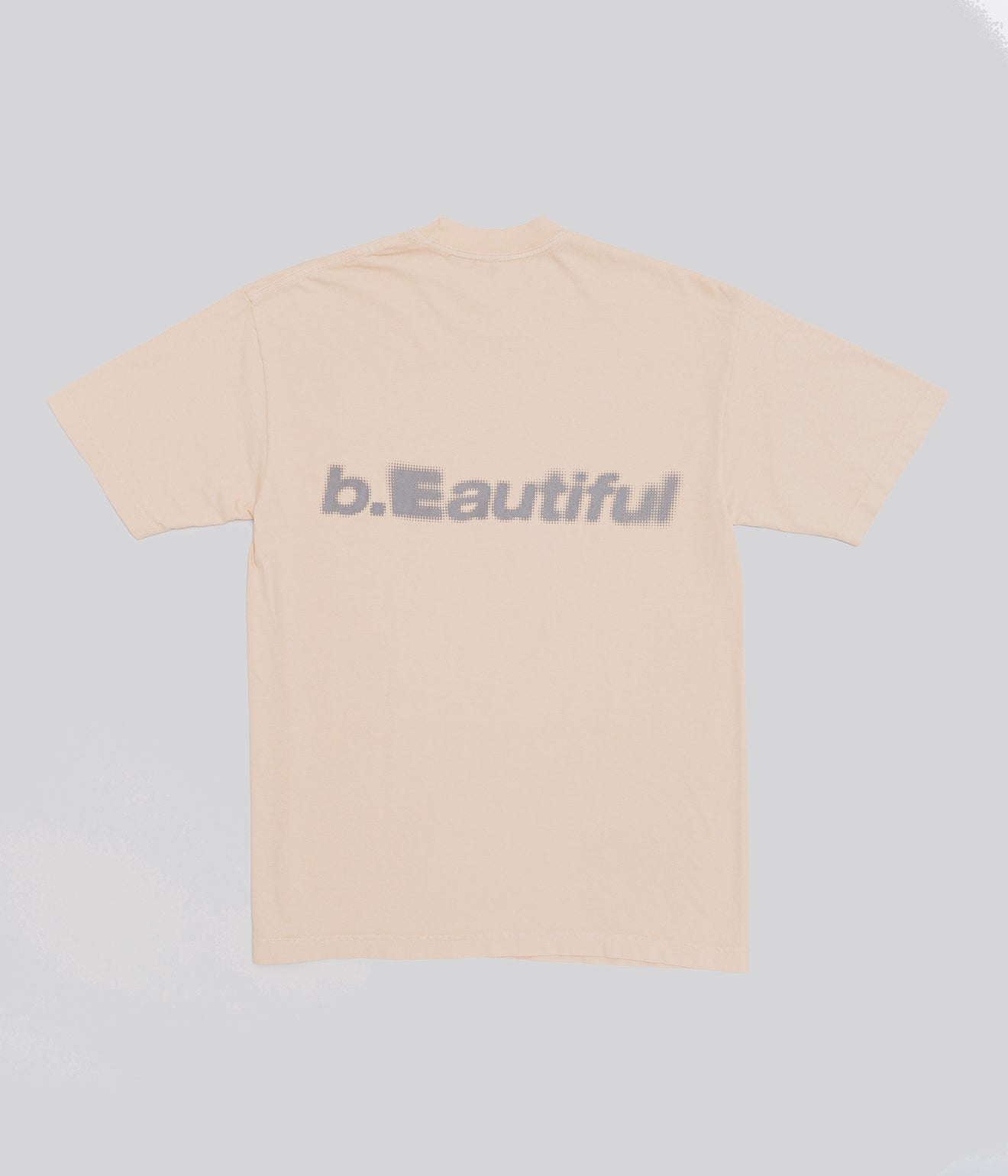 b.Eautiful "b-mode T-Shirt" Beige / Grey - WEAREALLANIMALS