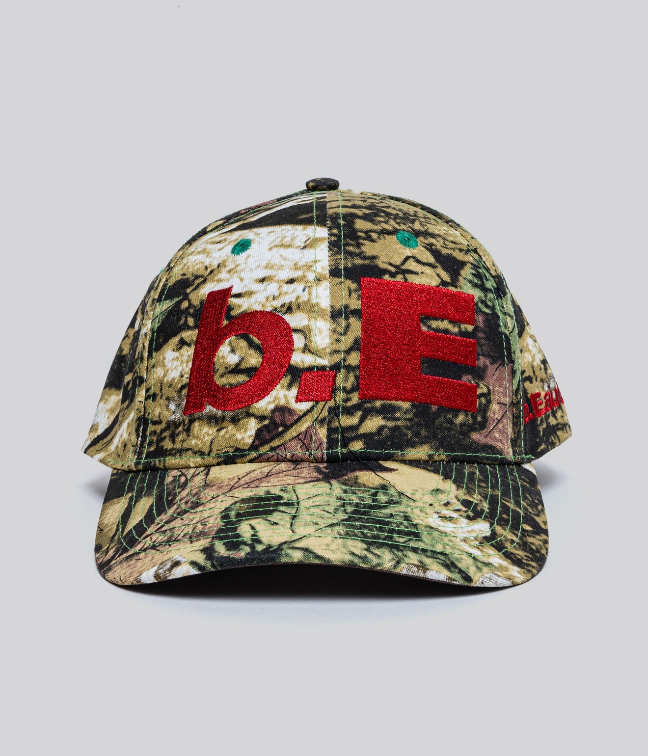 b.Eautiful "b.E Hat" Burnt Real Camo / Red - WEAREALLANIMALS