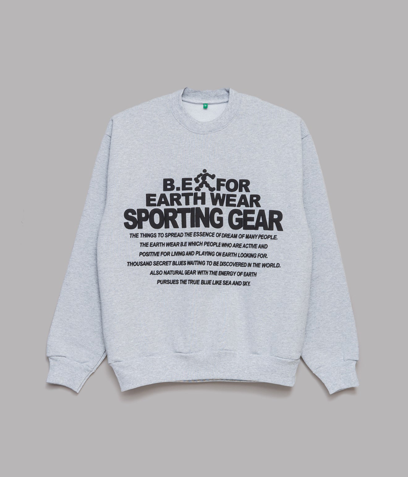 b.Eautiful "Earth Wear Crewneck Sweatshirt" - WEAREALLANIMALS