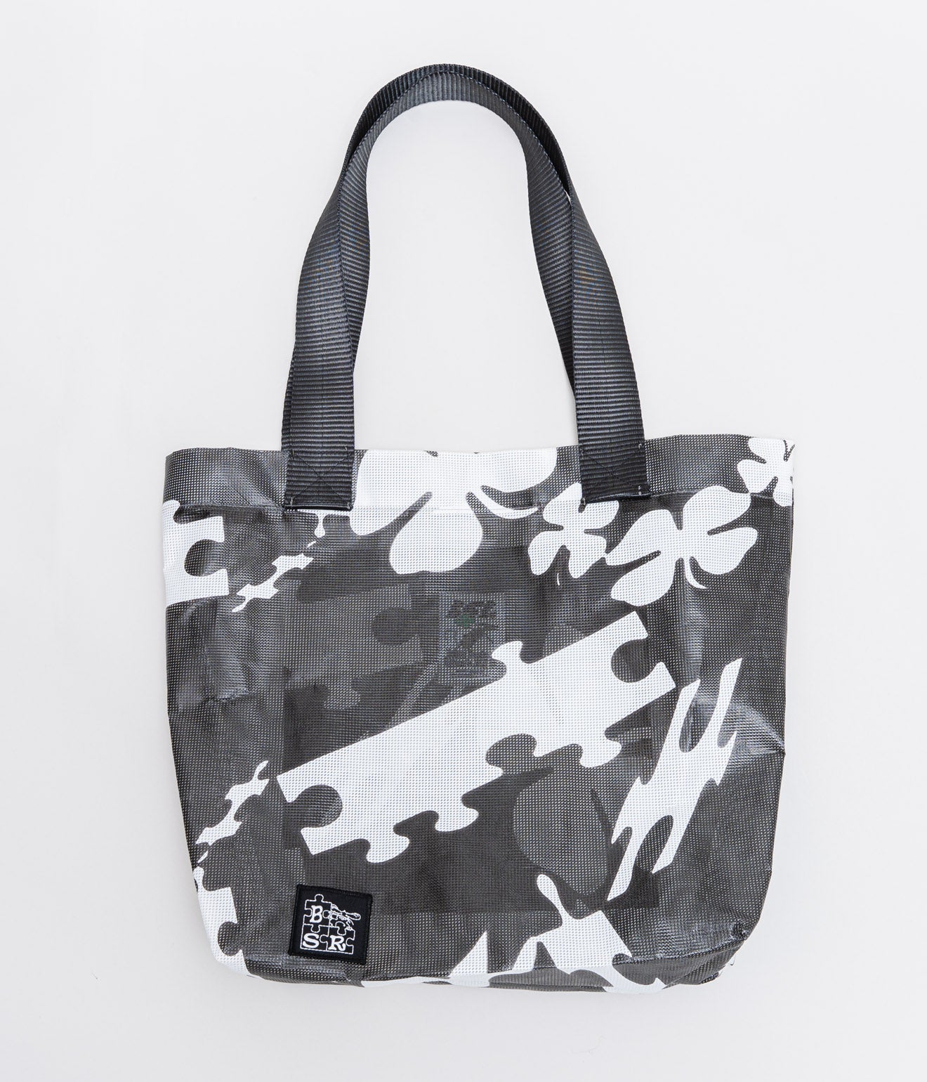 Butter Sessions "JIGSAW TOTE BAG" BLACK & WHITE - WEAREALLANIMALS