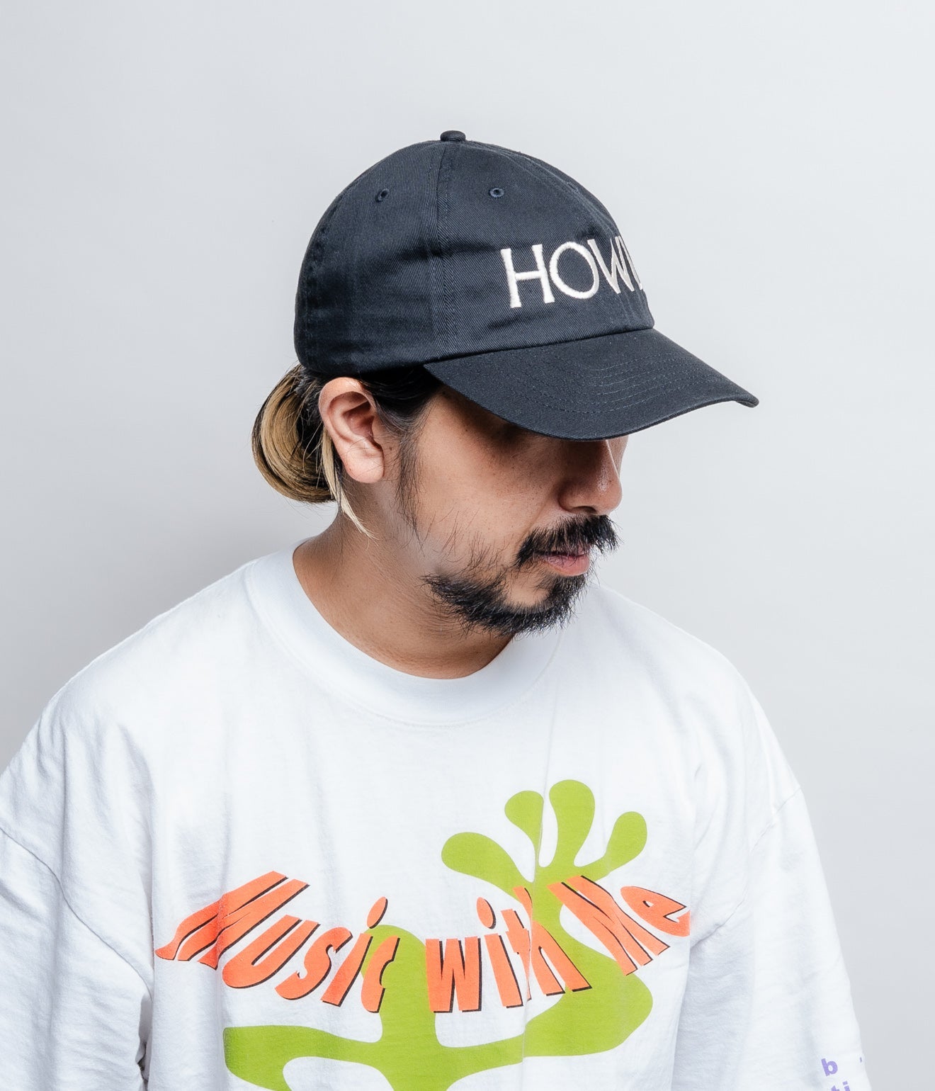 City Lights Bookstore "HOWL Big Logo Cap" Black - WEAREALLANIMALS