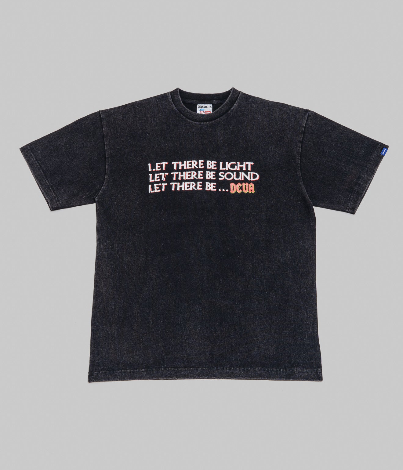 DEVÁ STATES "IMMERSIVE T-Shirt" Washed Black - WEAREALLANIMALS