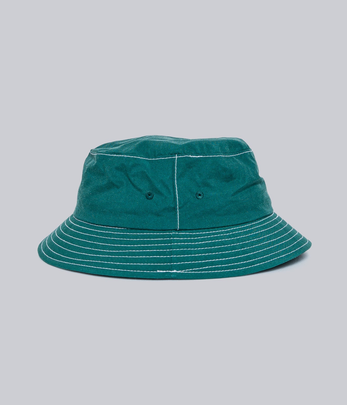 LITE YEAR "Japanese Nylon Taffeta Bucket Hat" Varsity Green - WEAREALLANIMALS