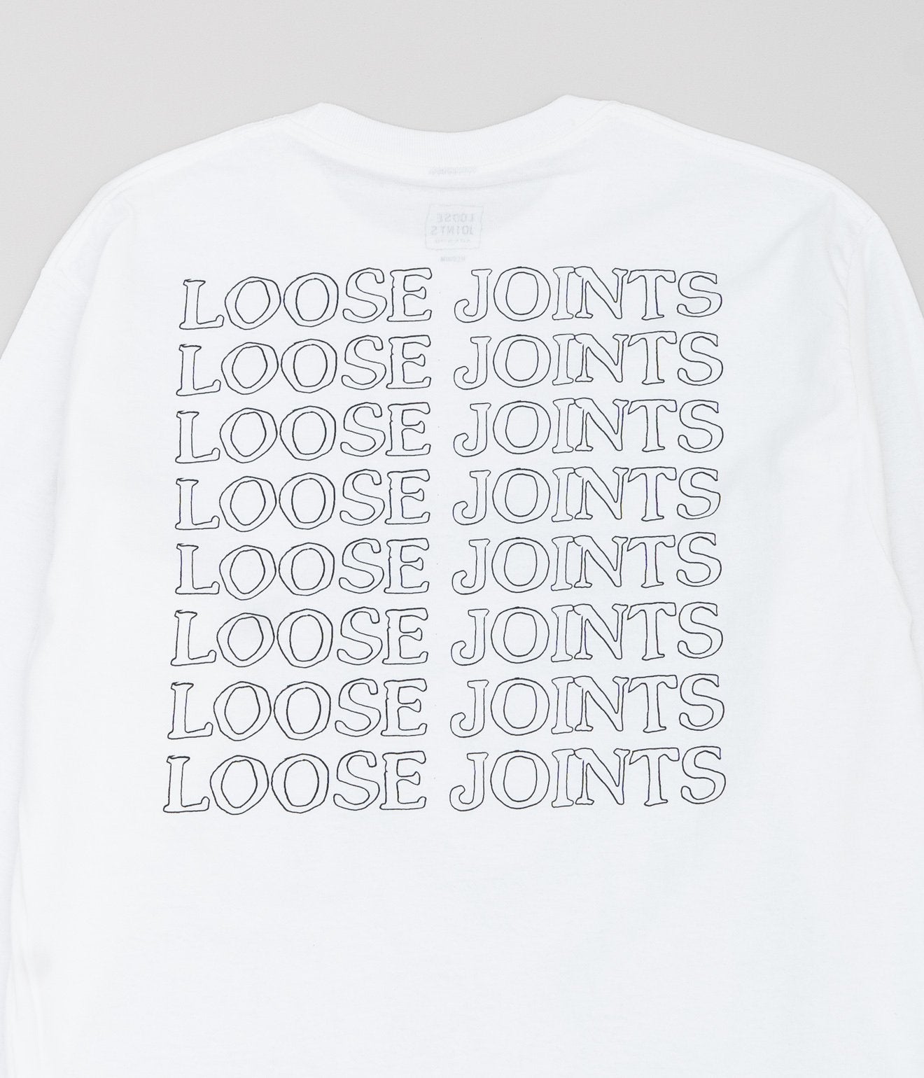 LOOSEJOINTS MICHEALK LS WHITE - WEAREALLANIMALS