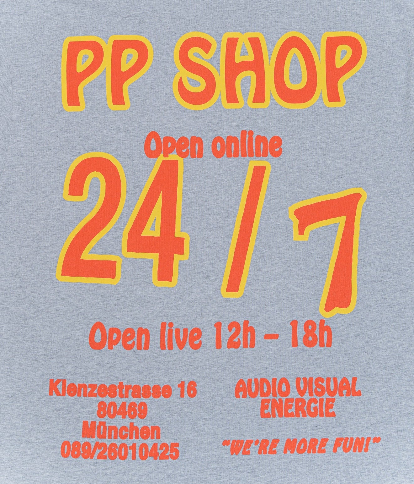 Public Possession "P.P. Shop" T-Shirt - WEAREALLANIMALS
