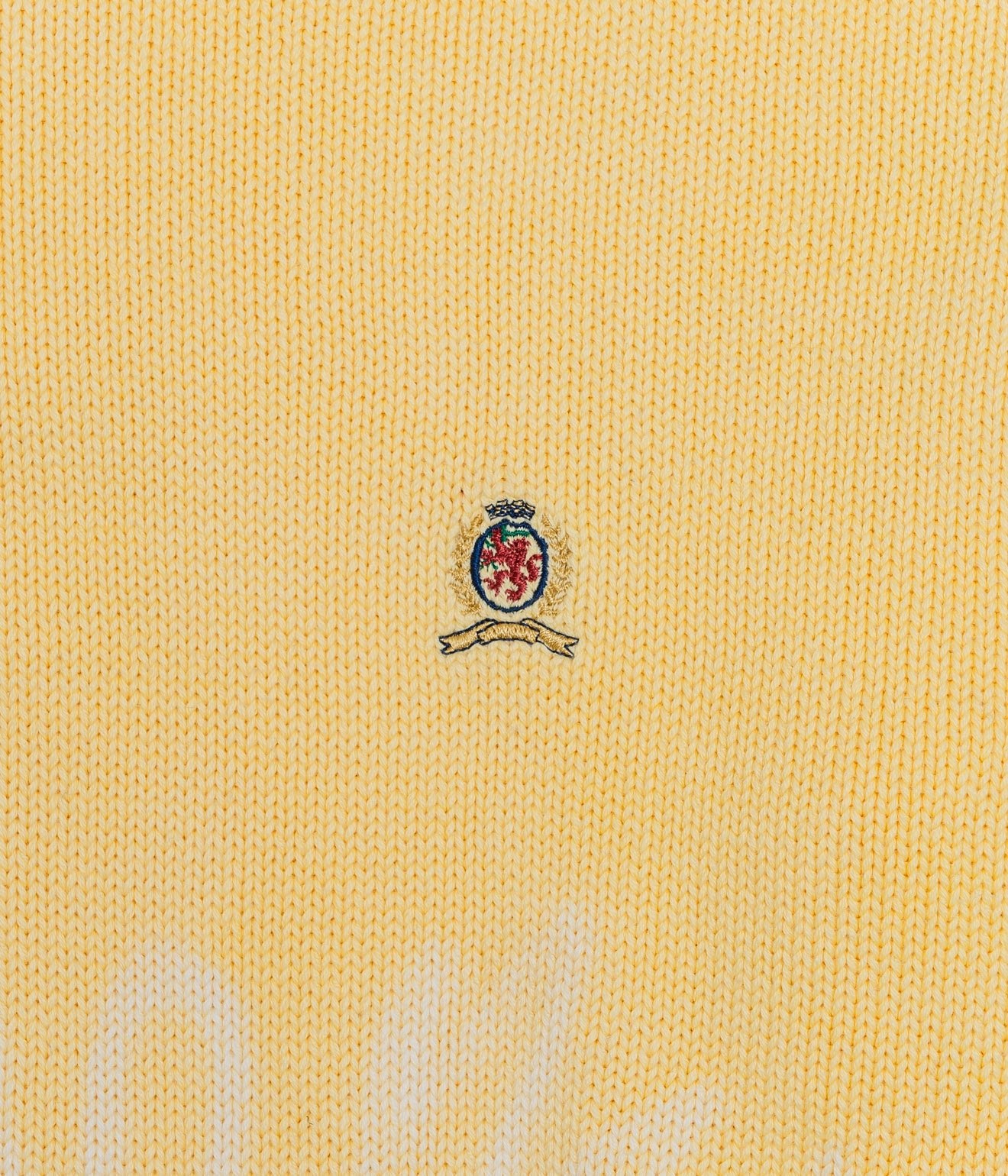 r "Tie-dye cotton sweater fire pattern" Yellow 2 - WEAREALLANIMALS