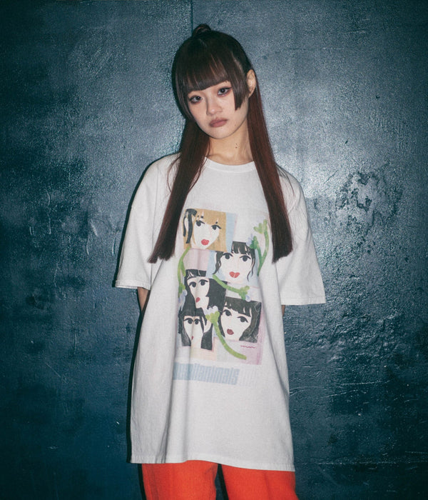 RAY × WEAREALLANIMALS × Momoko Nakamura "Bud" T-shirt Color Print - WEAREALLANIMALS