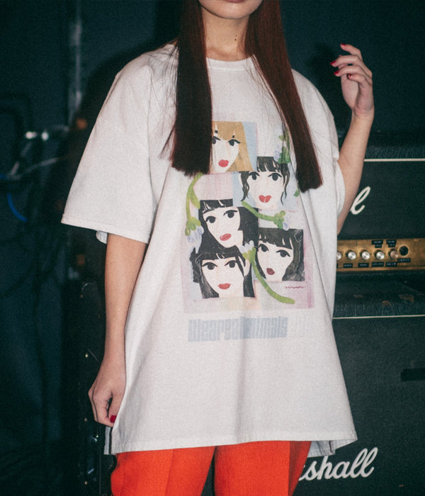 RAY × WEAREALLANIMALS × Momoko Nakamura "Bud" T-shirt Color Print - WEAREALLANIMALS
