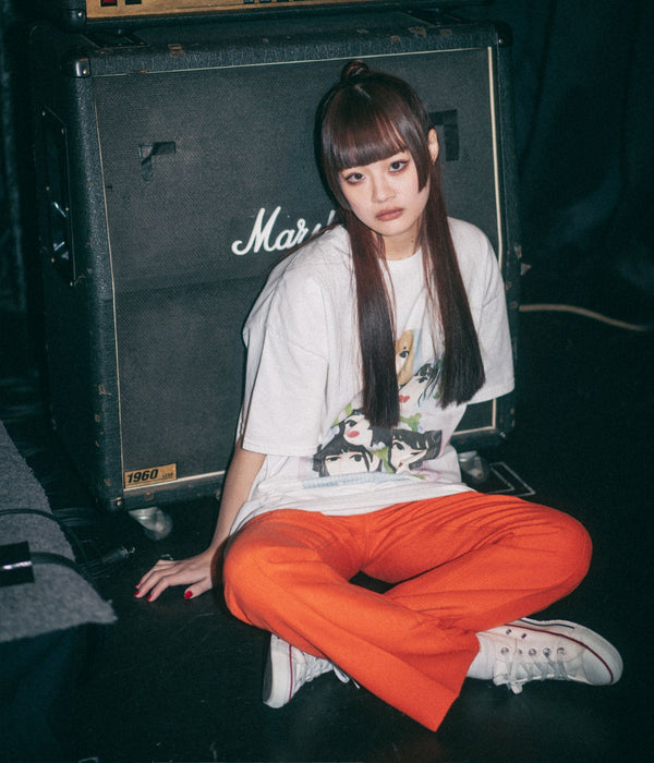 RAY × WEAREALLANIMALS × Momoko Nakamura "Bud" T-shirt Color Print - WEAREALLANIMALS