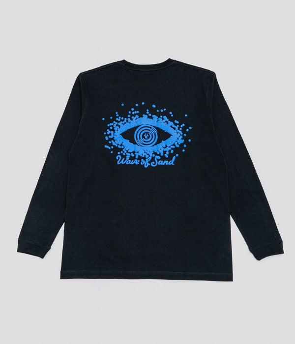 WAVE OF SAND "PRINT LOGO LONG T SHIRTS" VOID - WEAREALLANIMALS
