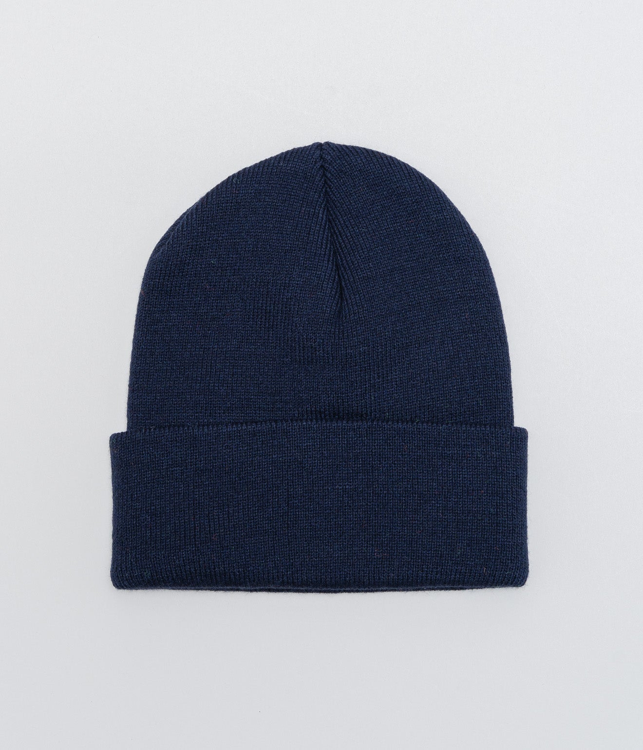 WEAREALLANIMALS "SCRIPT LOGO BEANIE MADE IN USA" NAVY - WEAREALLANIMALS