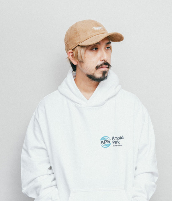 WEAREALLANIMALS "SCRIPT LOGO LOW CAP" TAN CORDUROY - WEAREALLANIMALS