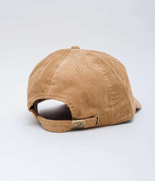 WEAREALLANIMALS "SCRIPT LOGO LOW CAP" TAN CORDUROY - WEAREALLANIMALS